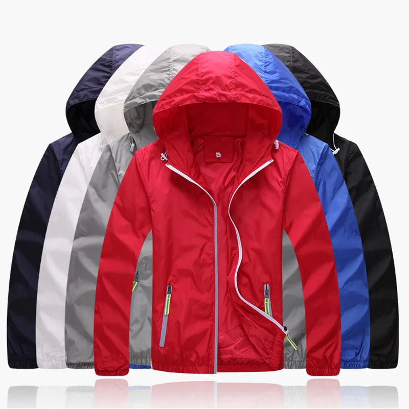 Spring Men/Women Thin 3M Reflective Jacket Ultra-light Men Waterproof Outwear Windbreaker Coat Veste Homme Softshell Coats