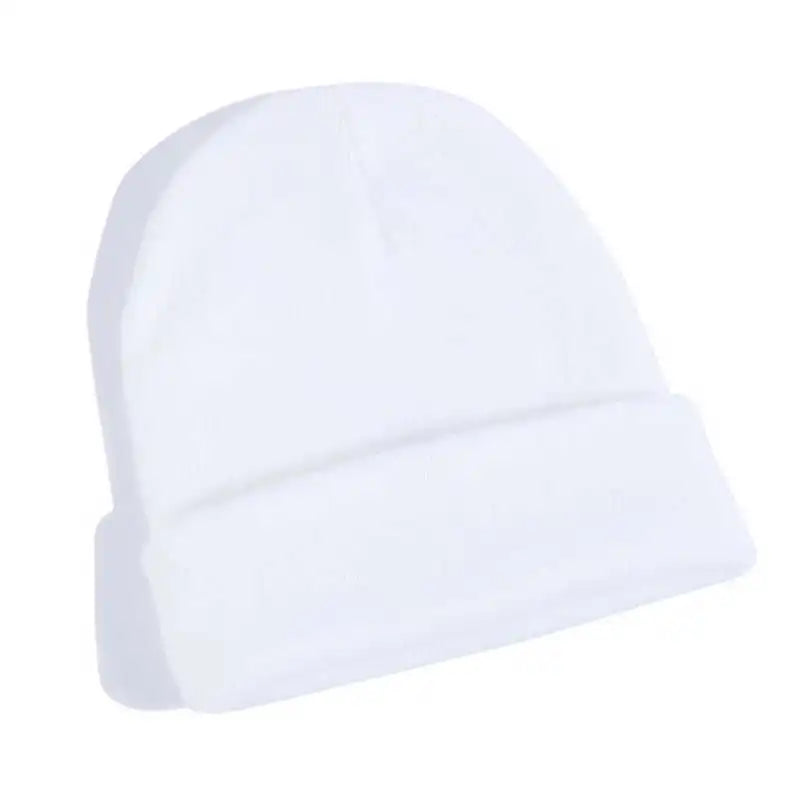 Hot Unisex Hat Beanie Autumn Winter Wool Blends Soft Warm Knitted Cap Men Women Solid Skull Cap Hats Ski Caps 23 Colors Beanies
