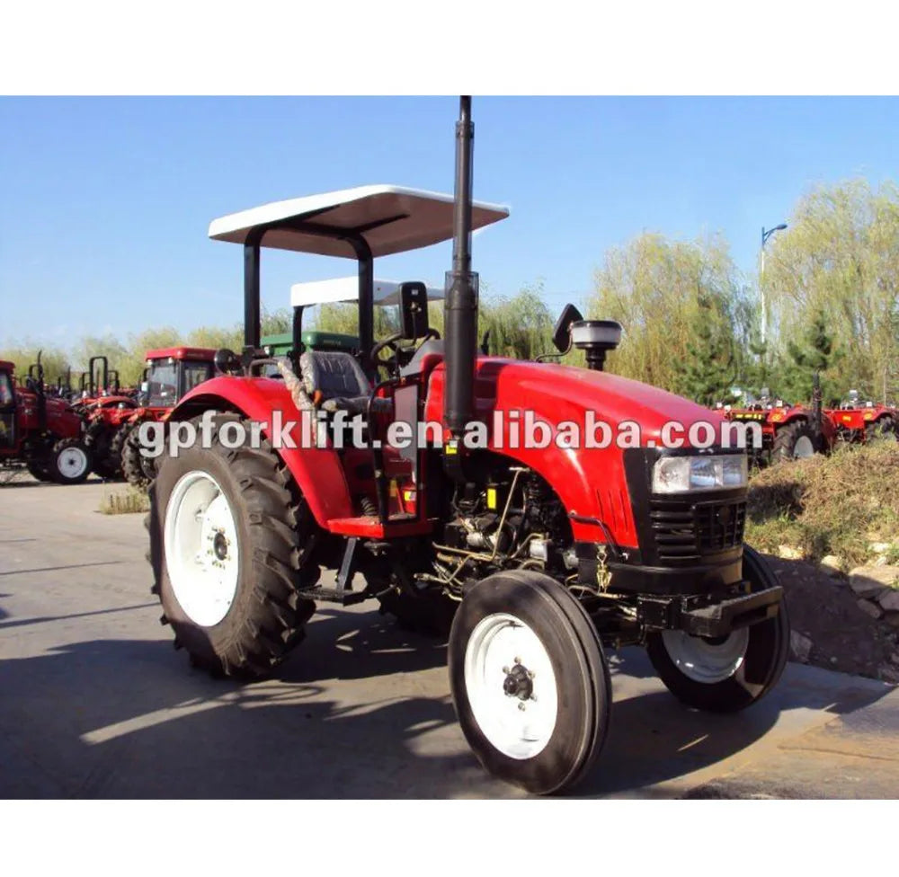 GP 55hp-100hp Agricultural Tractor with 7.5-16 Tires 4WD and 2WD Wheels Diesel Engine Pump and Motor Mini 4x4 Farm Tractor