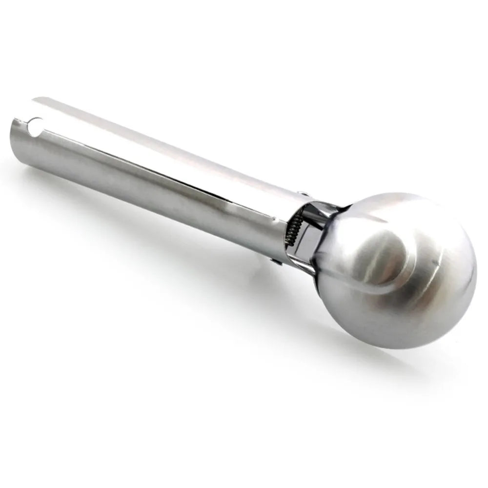 Ice Cream Scoops Stacks Stainless Steel Fruit Digger Non-Stick Spoon Tool Ice Cream Ball Maker Kitchen Tools for Watermelon Cake