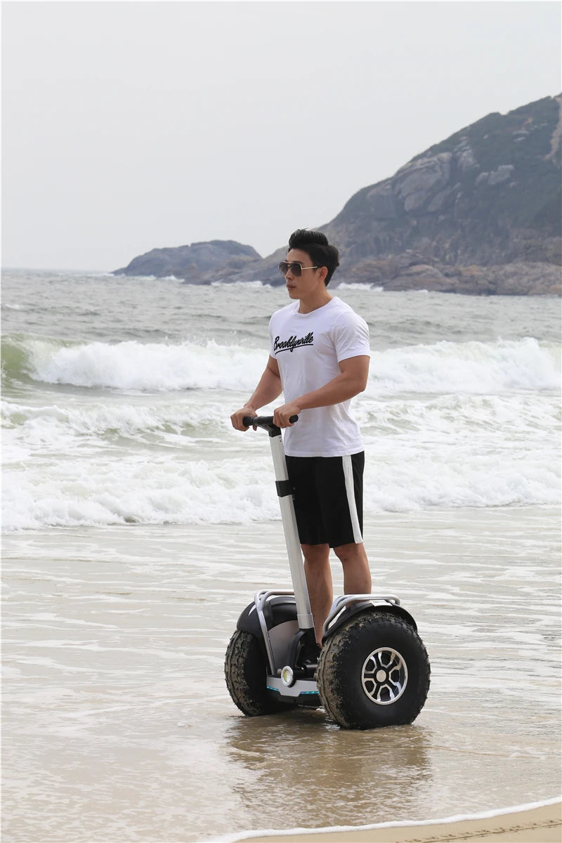 US warehouse free shipping Set Via APP Off-road Fat Tire Big Wheels Waterproof Balancing Scooter Electric Scooter
