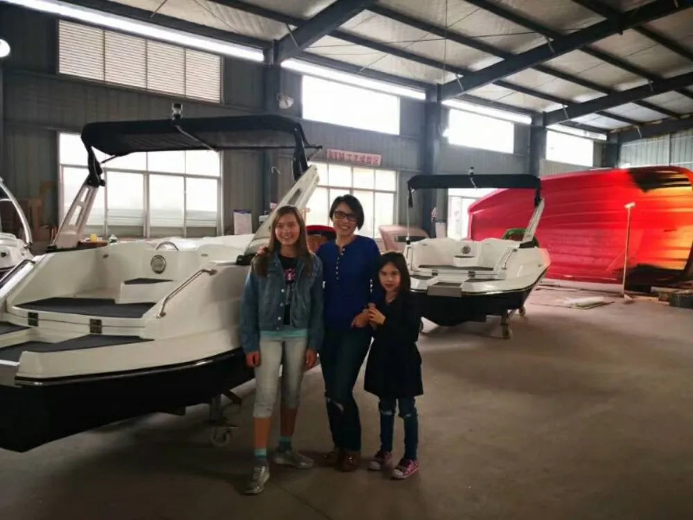 Mini Yacht Factory Sale 16ft 5 Seats Sport Boat Motor Boat