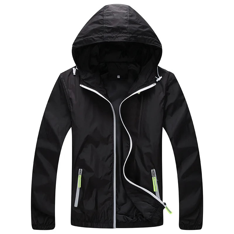 Spring Men/Women Thin 3M Reflective Jacket Ultra-light Men Waterproof Outwear Windbreaker Coat Veste Homme Softshell Coats