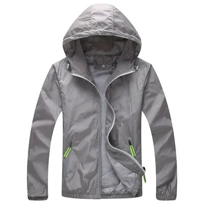 Spring Men/Women Thin 3M Reflective Jacket Ultra-light Men Waterproof Outwear Windbreaker Coat Veste Homme Softshell Coats