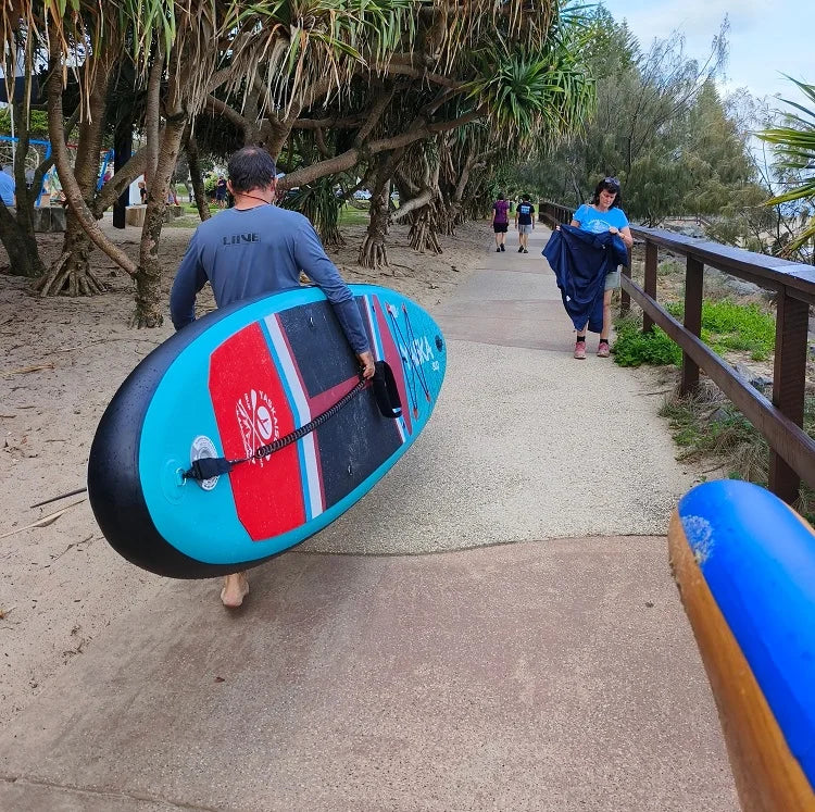 In Stock YASKA PB-803 Inflatable 10'6''*32''*6'' Pink and White Stand up Paddle Board (SUP) OEM Customized with Backpack