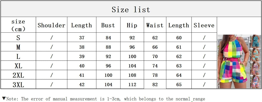 ANSZKTN Women  Popular Summer  Fashion element Printing Strapless Top 2 Pcs Shorts Set