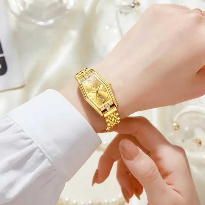 Olevs 3699 Women's Original Brand Quartz Watches Waterproof Luminous Hands Women Wristwatch for Ladies Montre Femme Relojes Uhr