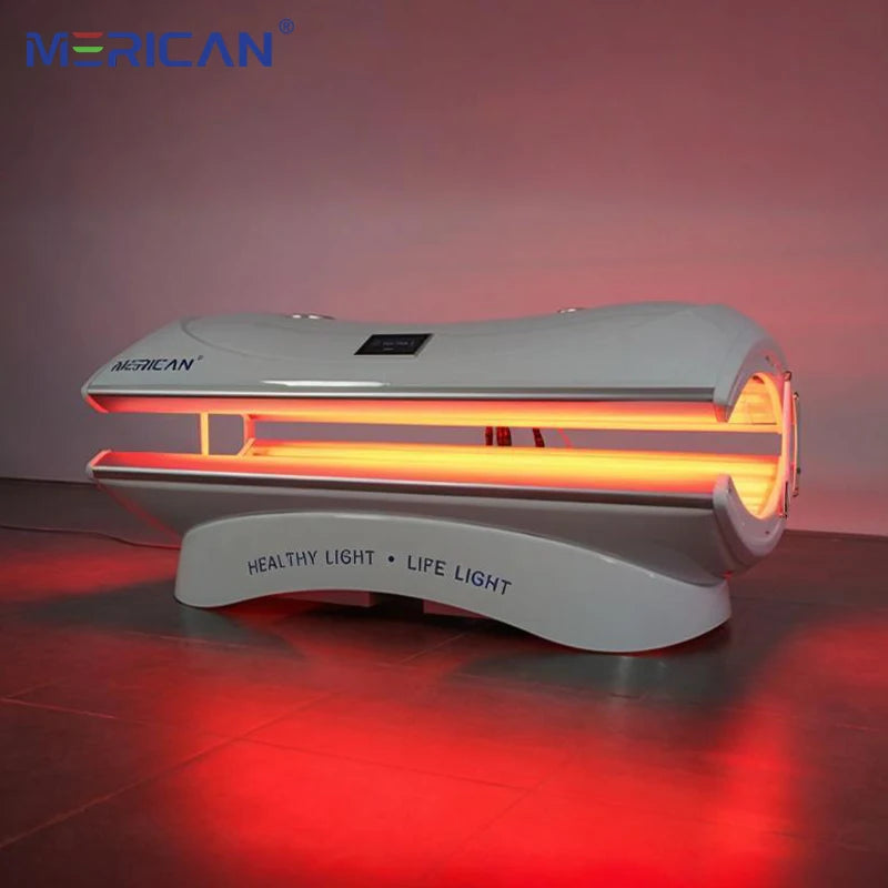 Merican PDT Beauty Light Therapy Bed Red Led Professionnel Beauty Machine Full Body Red Light Therapy 660nm 850nm Bed