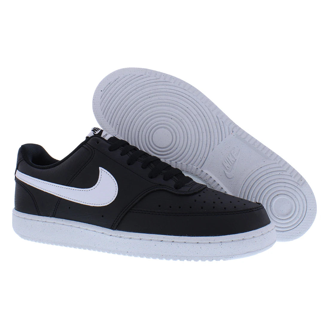 For Court Vision Low Next Nature Mens Shoes Color Black/White 100% Authentic Model DH2987001