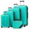 High-value Scratch-resistant and Durable Luggage Set Designed with Cosmetic-bag Combo to Cover All Your Travel Needs