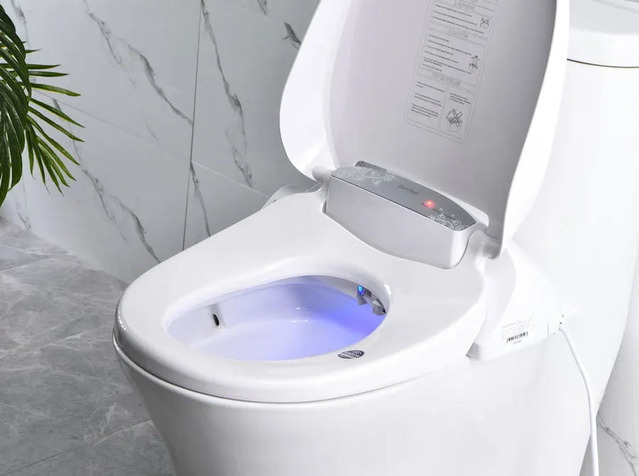 EcoFresh Smart toilet seat  Electric Bidet cover intelligent bidet heat clean dry Massage care for child woman the old