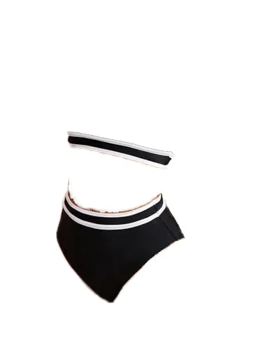Large Quantity in Stock Perfect Quality Polyamide High-waisted 2 PCS Sets Bikinis and Swimsuits