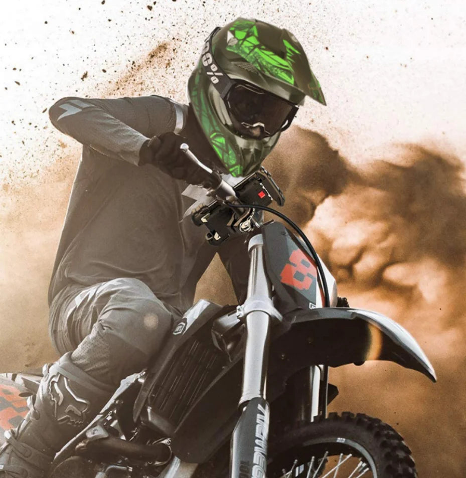 Professional Full Face Racing Moto Helmet DOT Certified for Road ATV Dirt Bike Downhill MTB Motocross New Condition