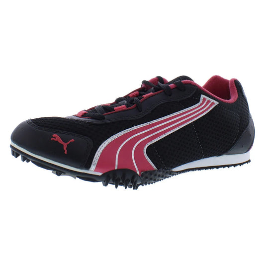 For Complete Feline II Women's Track Field Shoes Black/Claret Red/ Silver Color Scheme | 100% Authentic Model MSS-18353304