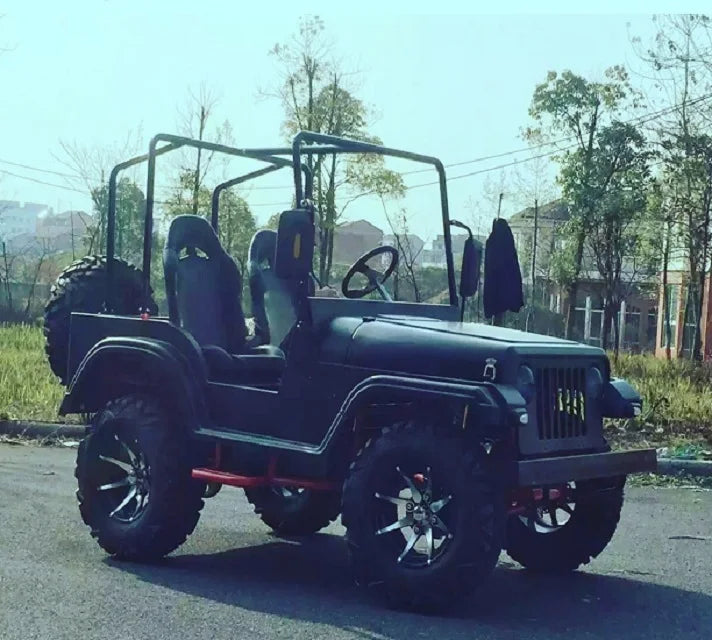 Automatic ATV Big for 200cc Four-wheel Off-road Mountain Bike All-terrain Chain Drive Equipped 4-Stroke Gas/Diesel Scenic Spot