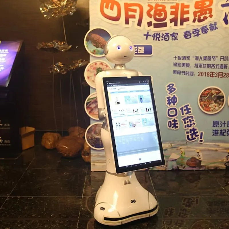 New Big Screen Welcome Humanoid Intelligent AI Reception  Intelligent Robot Reception Smart Robot Commercial Reception Robots