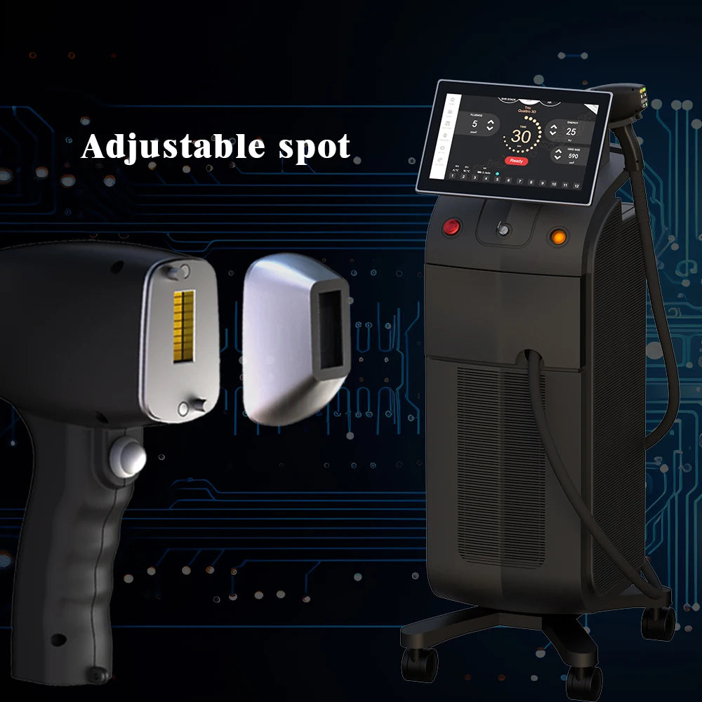 2026 Intelligent TUV ISO CE Diode Laser Face Lift  Ice Platinum Titanium Hair Removal Price/lightsheer Diode Laser 755 808 1064