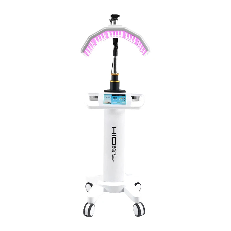 Professional 7-Color LED Photon Skin Care Equipment Face Nose Wrinkle Remover Whitening Effect Standing PDT Light Acne Treatment