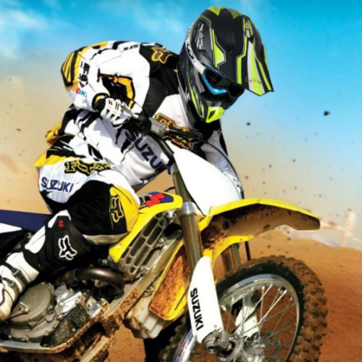 Professional Full Face Racing Moto Helmet DOT Certified for Road ATV Dirt Bike Downhill MTB Motocross New Condition
