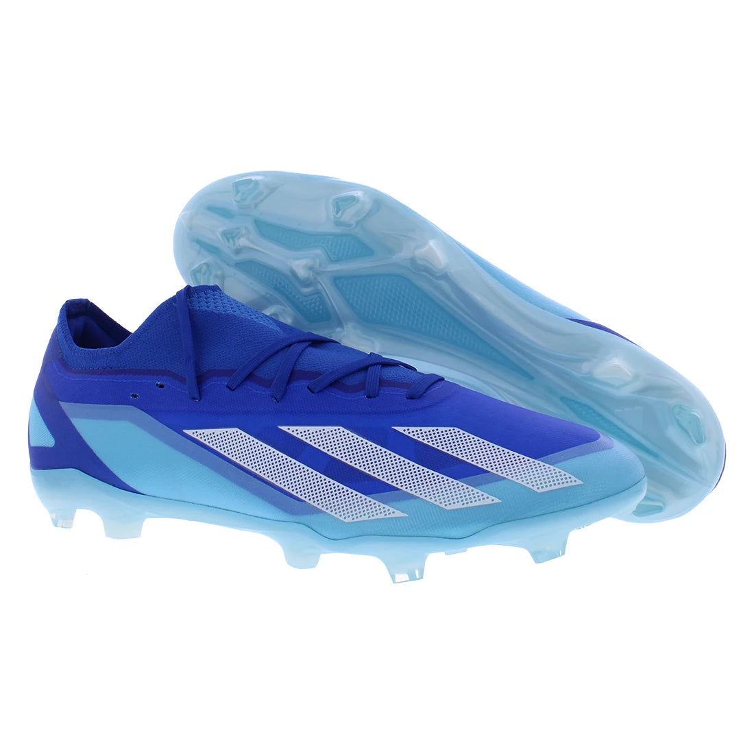 For X Crazyfast.2 FG Unisex Soccer Shoes Vietnam MSS-GY7422 Bright Royal/Cloud White/Solar Red Color | 100% Authentic