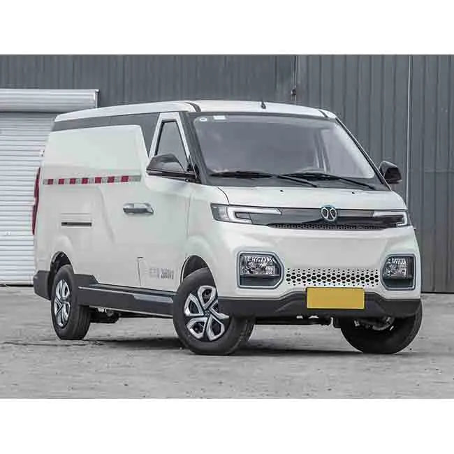 2 Seats New Design 4 Wheel Electric Cargo Truck Cargo Van Baic Ev5 Electric Delivery Van