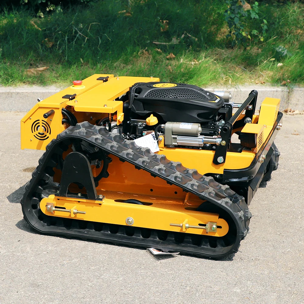 Mini Rc Robot Lawn Mower Electric-stop With Snow Plow Attachments Customized Electric-start Remote Control Lawn Mower