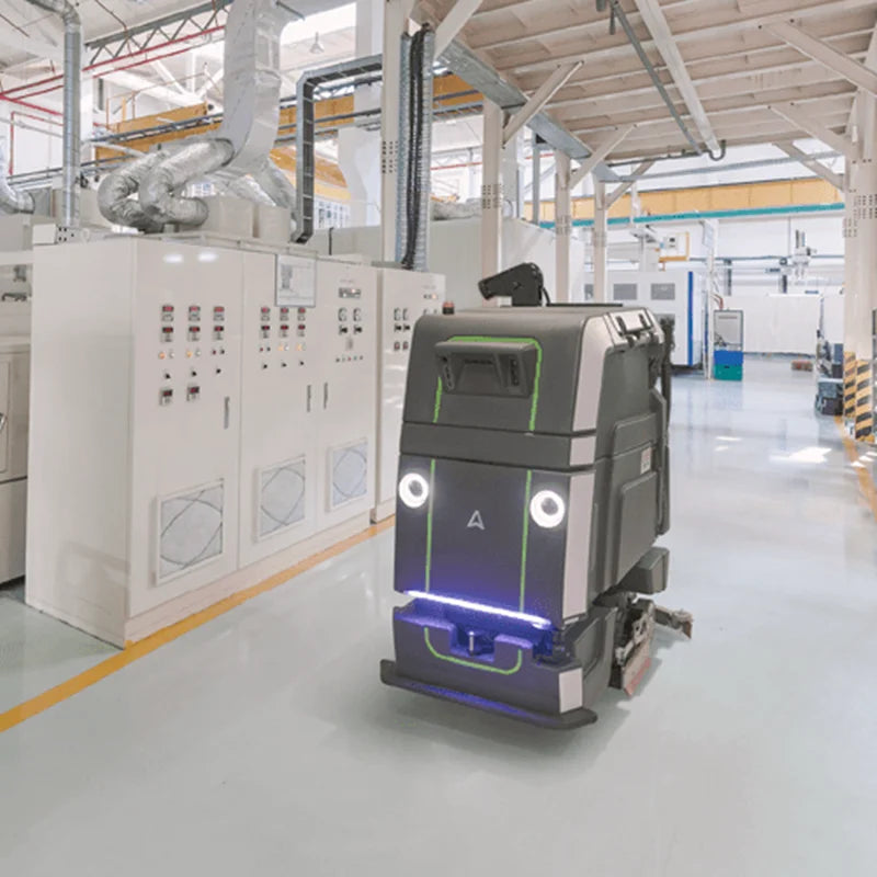 Outdoor Sweeper Robot Commercial Industrial Unmanned Robotic Street Floor Sweeper Cleaning Robot