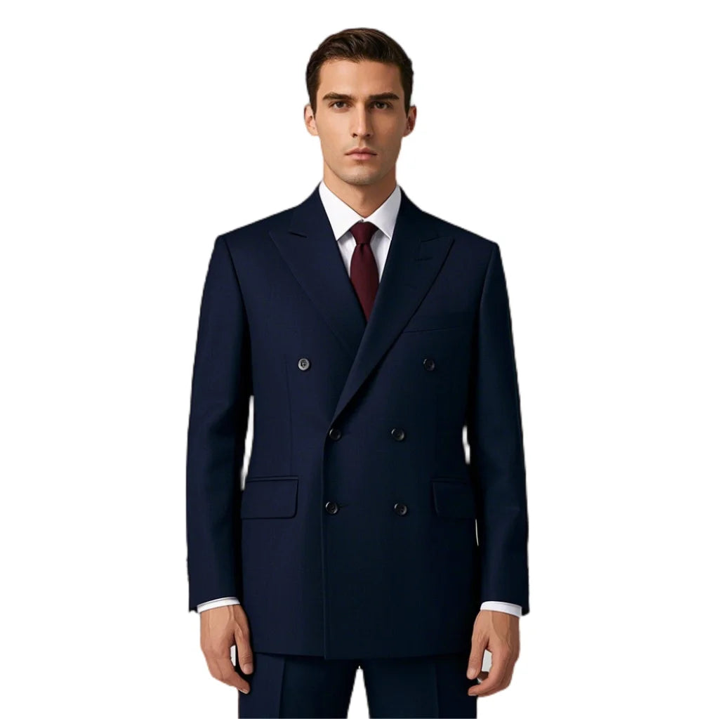 Made to Measure Jackets Modern Solid Haute Couture Black Suit Jacket Men's Business  Italian High-end Suit