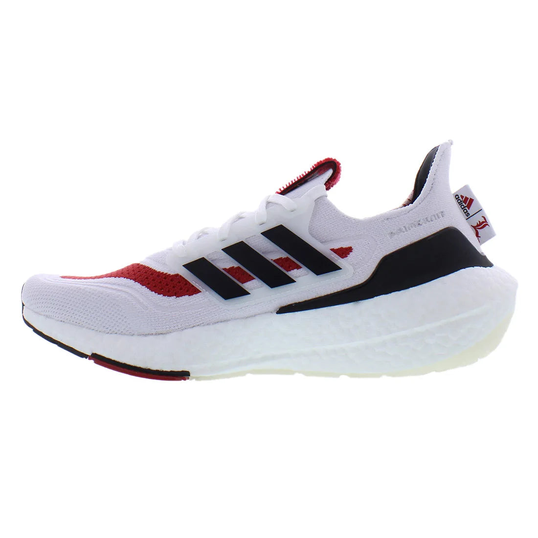 For Ultraboost 21 GY0427 Unisex Fitness Sneakers Vietnam Genuine Material Color White/Red/Black EVA Insole-100% Authentic