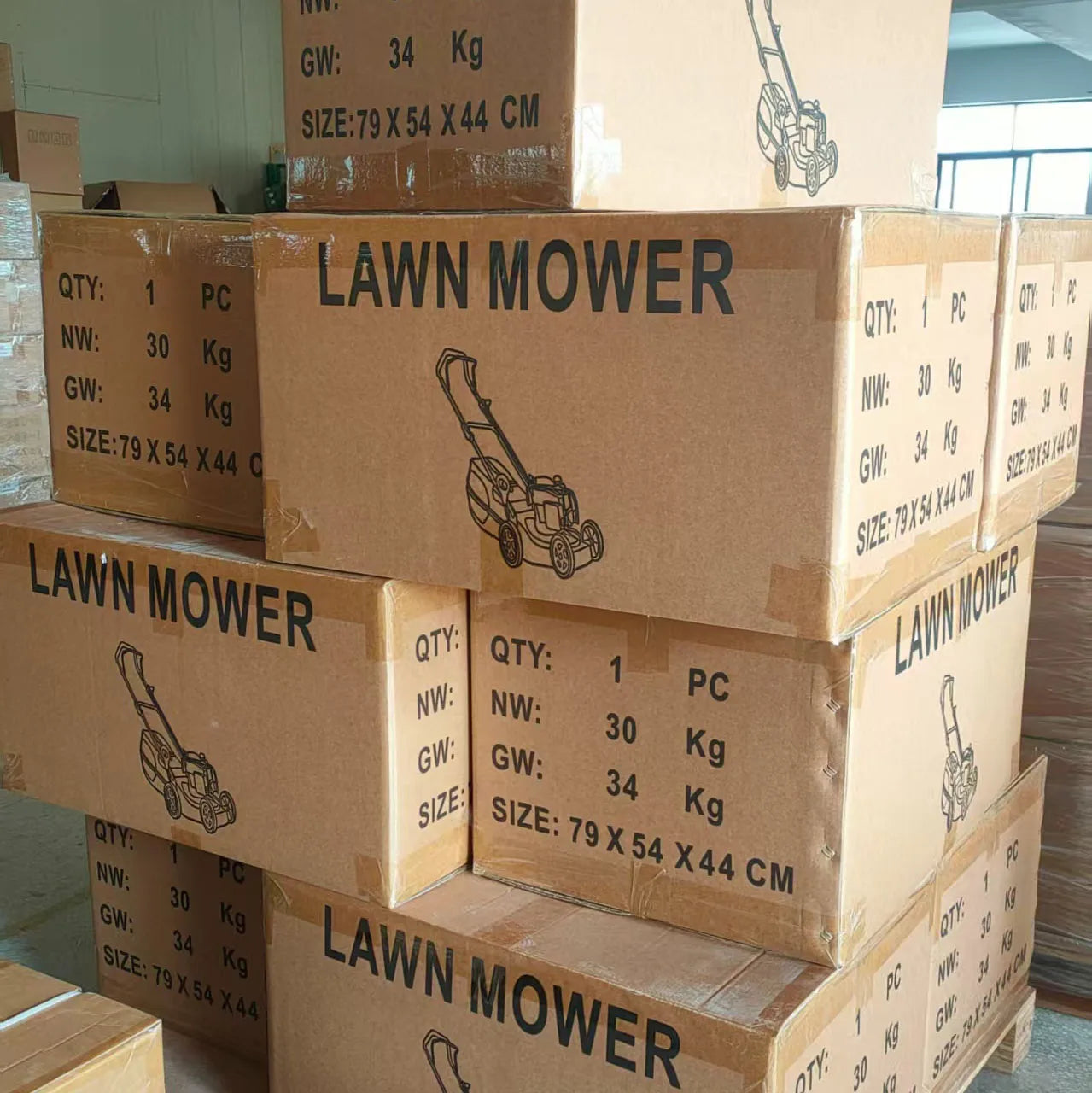 Four-stroke Industrial & DIY Grade Large-power Gasoline Lawn Mower Self-propelled Hand-push Trimmer Weed Eater 139cc Engine