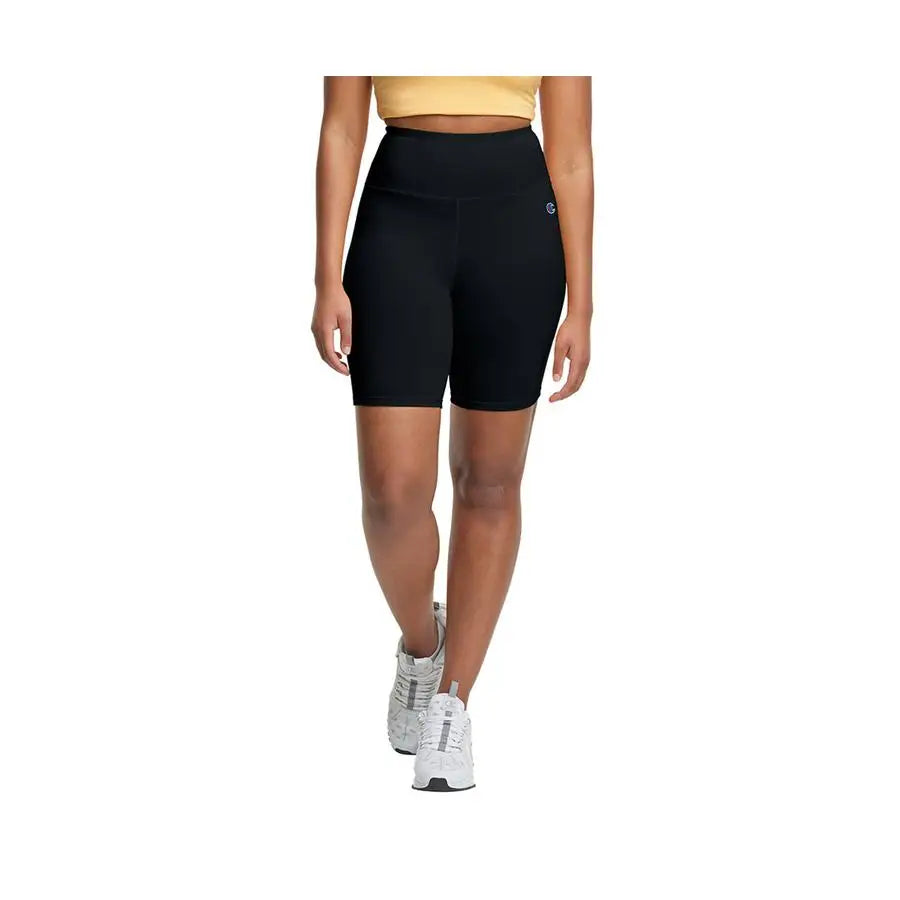 Champion Everyday Bike Womens Active Shorts Color: Black | 100% Authentic