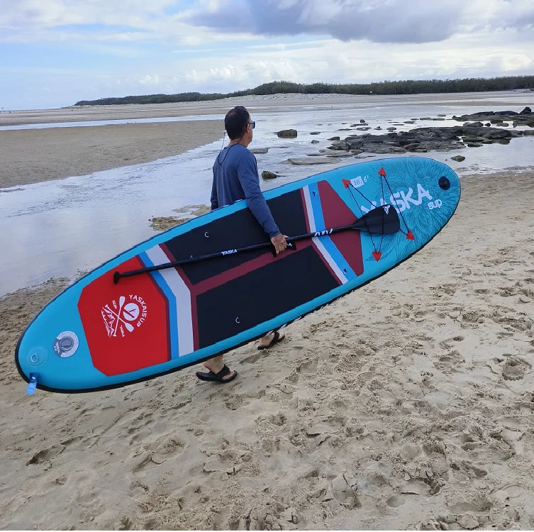 In Stock YASKA PB-803 Inflatable 10'6''*32''*6'' Pink and White Stand up Paddle Board (SUP) OEM Customized with Backpack
