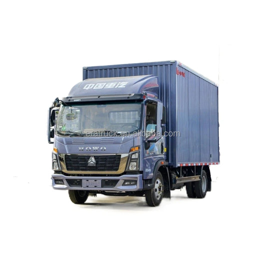 Chinese Manufacture 4X2 10Tons Light Cargo Truck Van Box Cargo Truck 4X2 6*2 4*4 Light Duty HOWO Cargo Truck for Sale