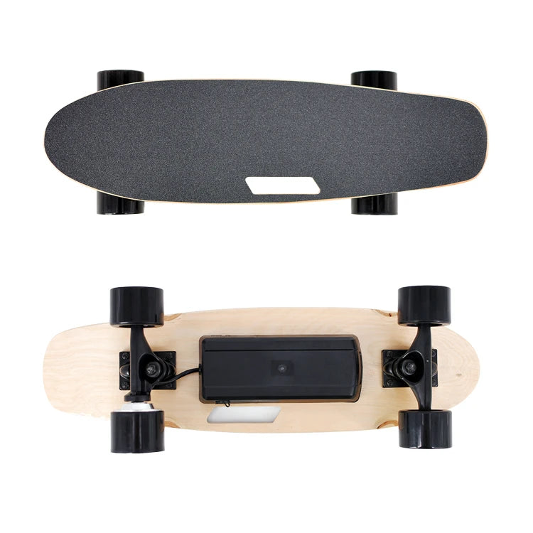 JKING H2S-01 MINI 650MM Electric Skateboard 350W Motor 20km/h Remote Control Customized Grip Tape Eco-Friendly 7-Layer Maple