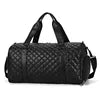 2024 New Fashion Travel Bag Sports Leisure Duffel Bag Men's PU Waterproof Fitness Bag Women's Portable Yoga