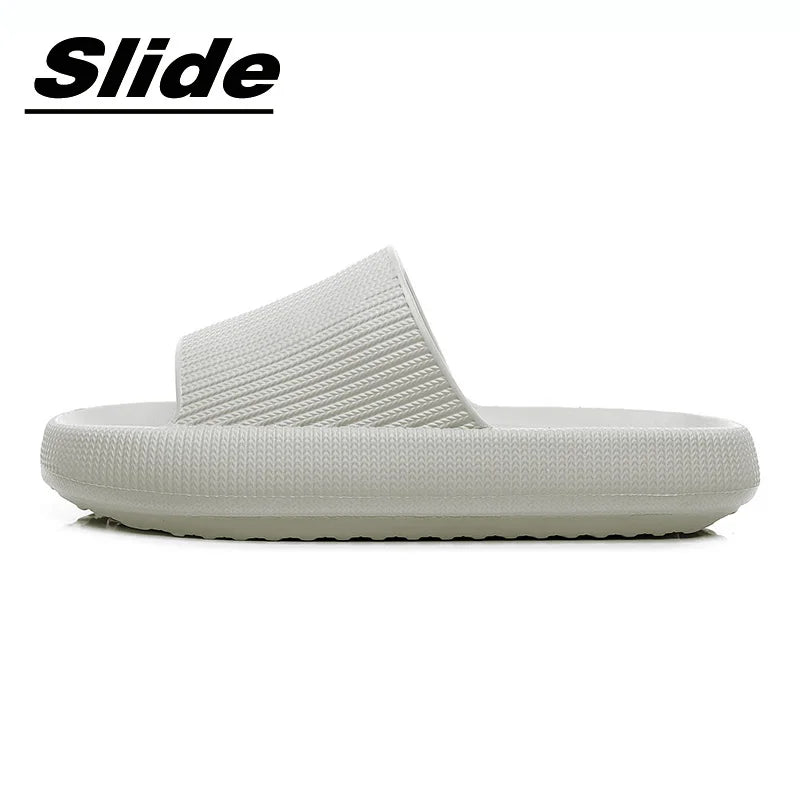 EVA Slides Slippers Outdoor Indoor Sandals for Women and Ladies Shoes Men Pillow Cushion Slides Footwear Custom Logo Wholesale