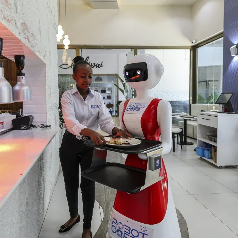 Delivery Service Robot  Hotel Delivery Robot for Hotel Restaurant Room Service