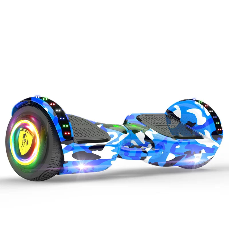 Best Price Hoverboard Scooter with  LED Lights & Bluetooth  Many Colors Available Self-balancing Scooter