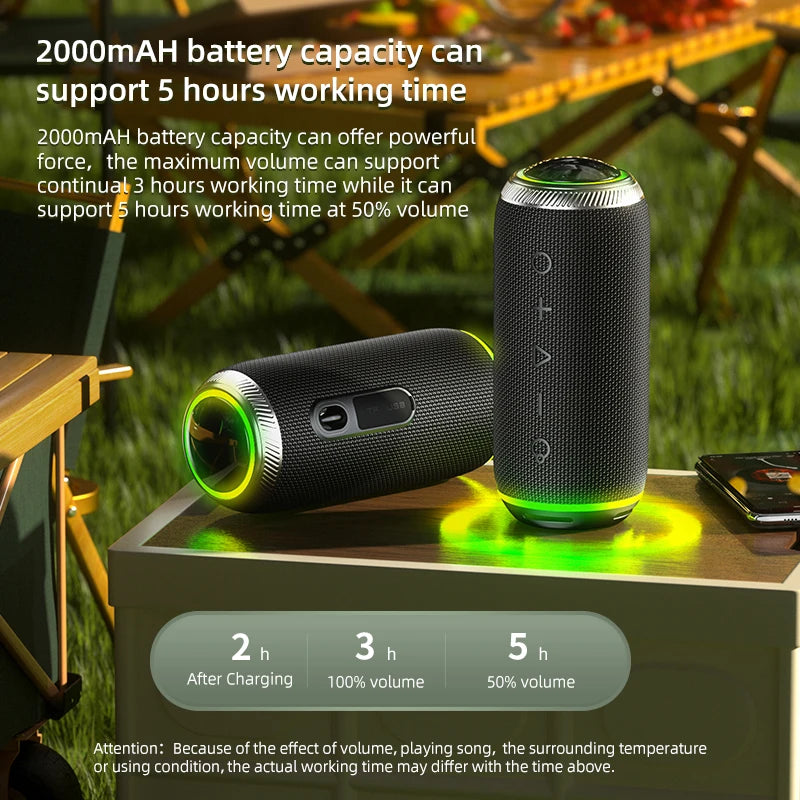 New Arrival High Performance Desktop Bass Loud Speakers Portable Bass Drum Wireless Bluetooth Speaker