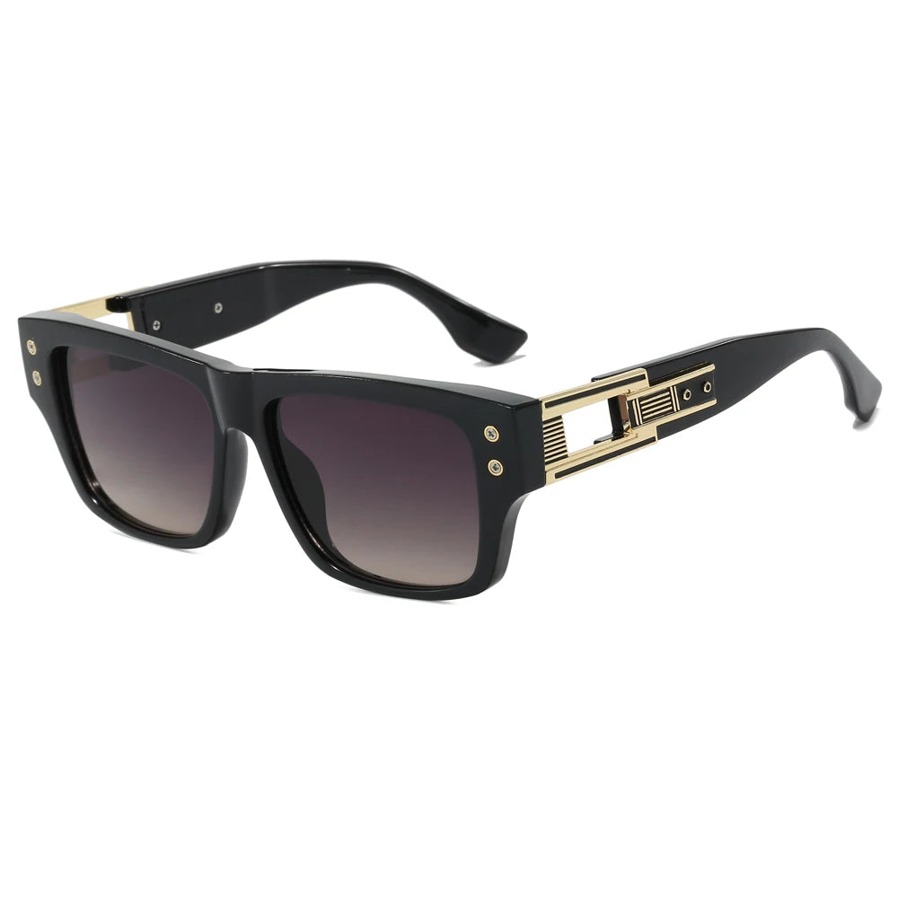 Superhot Eyewear 40961 Fashion 2025 Retro Classic Square Gradient Outdoor Vacation Photo Decorative Sunglasses