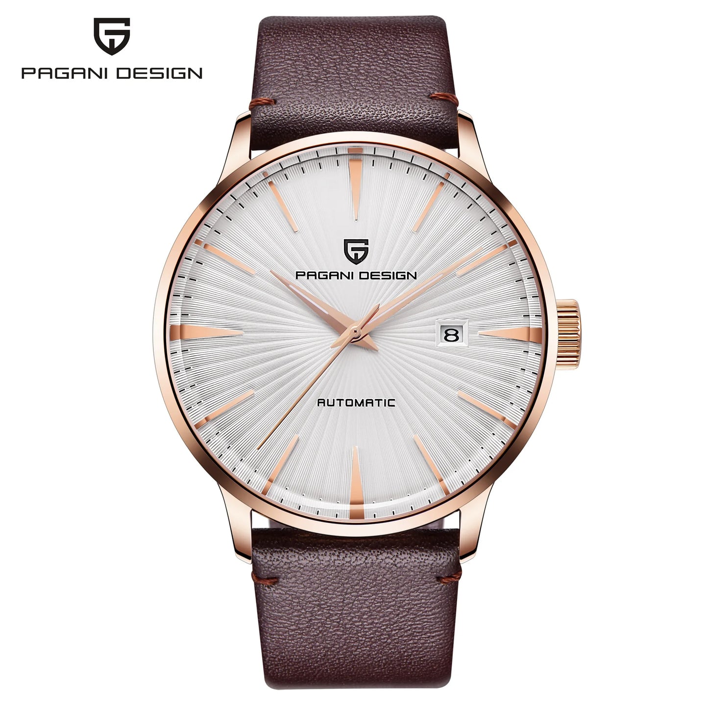 PAGANI DESIGN 2770 Men's Watches Classic Mechanical Leather Watch Men Luxury Automatic Business Waterproof Clock Man