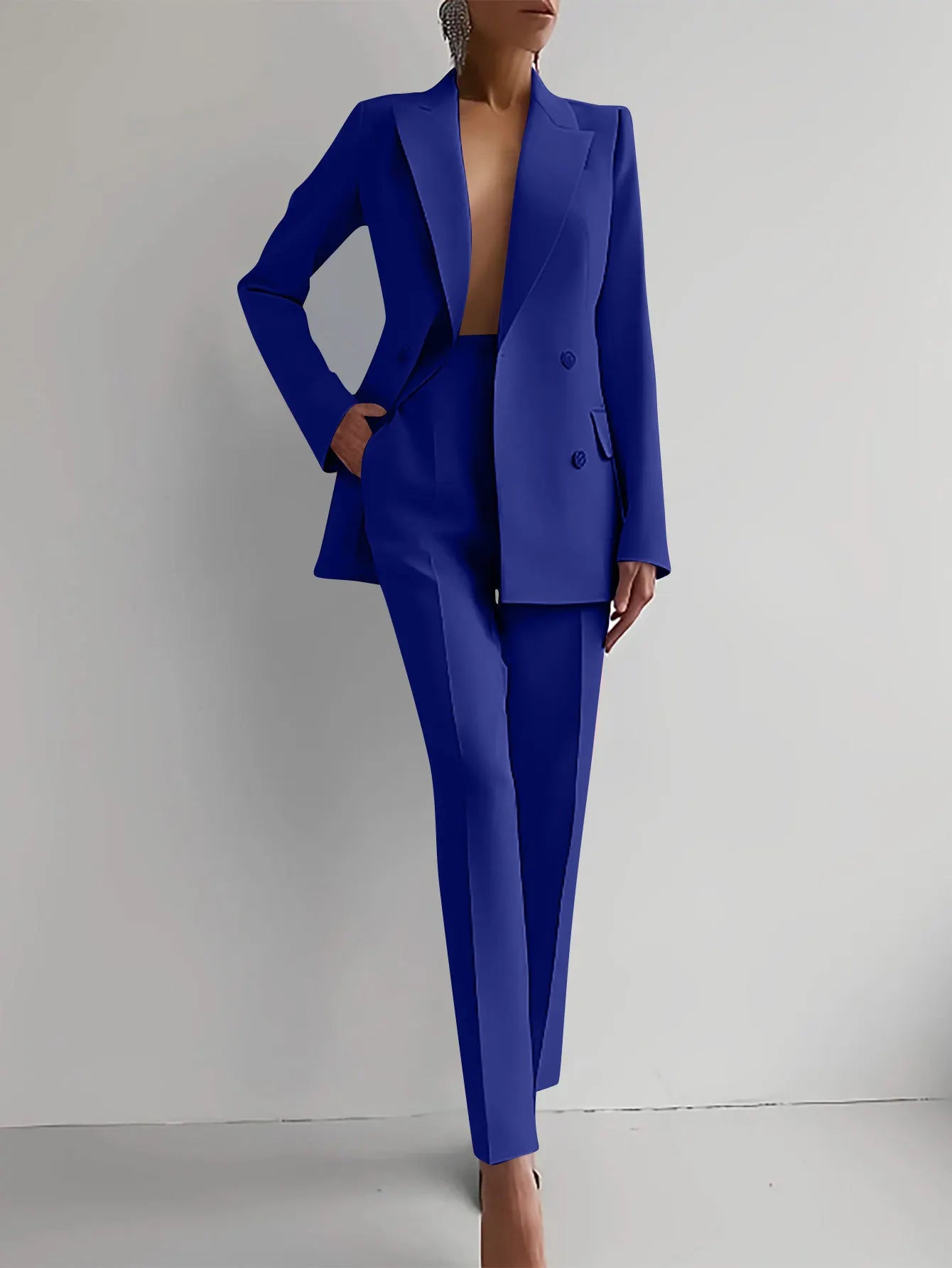 Latest Desgin Business Suits for Women Slim Blazer and Pants Set for Women Formal Suit Ladies Suits Office Wear