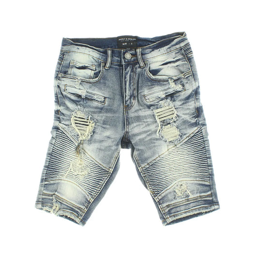 Supply & Demand # Mayhem Short Mens Jeans Color Blue Denim | 100% Authentic | China | Model MSS-SUM15003