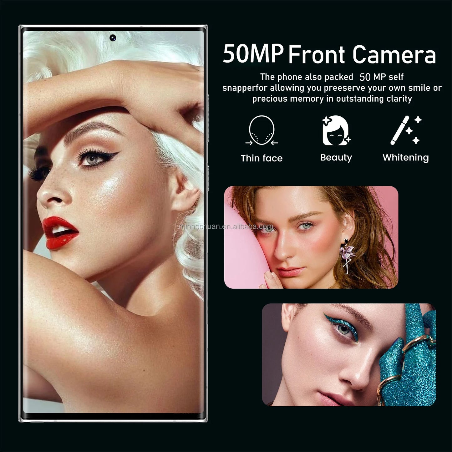 Cellphone Original S23 Ultra 16GB+1TB Smartphone 7inch Unlocked Dual Card 5G Phones Android 13.0 Mobile Phones