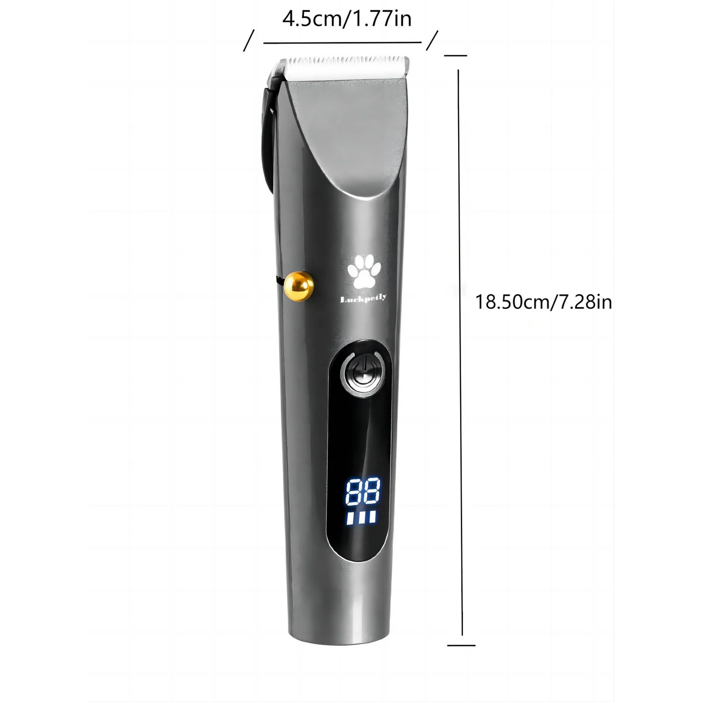 Professional Cordless High-Performance Men's Hair Clippers Rechargeable Barber Hair Cutter for Household Use