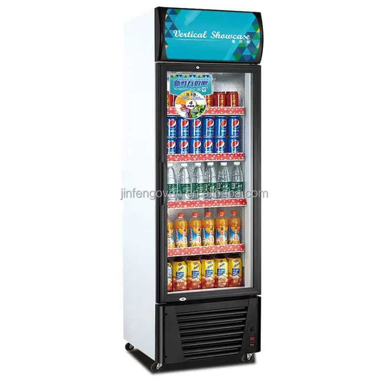 Commercial Beverage Display Fridge  / Beverage Beer Drink showcase for Supermarket
