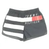 Tommy Hilfiger Printed Woven Short W/ On Seam Pock Womens Active Shorts Color: Black/White/Red | 100% Authentic