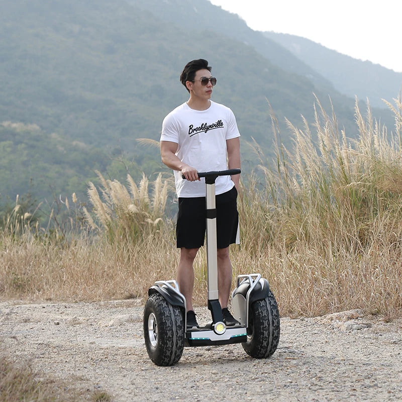 US warehouse free shipping Set Via APP Off-road Fat Tire Big Wheels Waterproof Balancing Scooter Electric Scooter