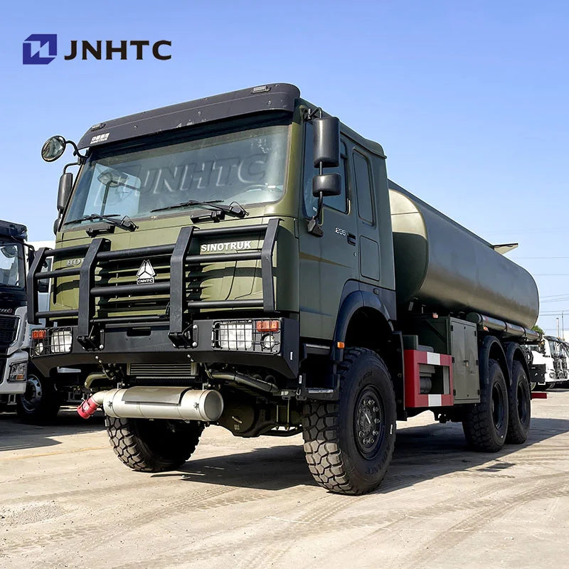 New Howo Diesel Oil Fuel Tanker Truck 45000 Liters 6x4 10 Wheelers Capacity  Fuel Water Oil Tanker Truck