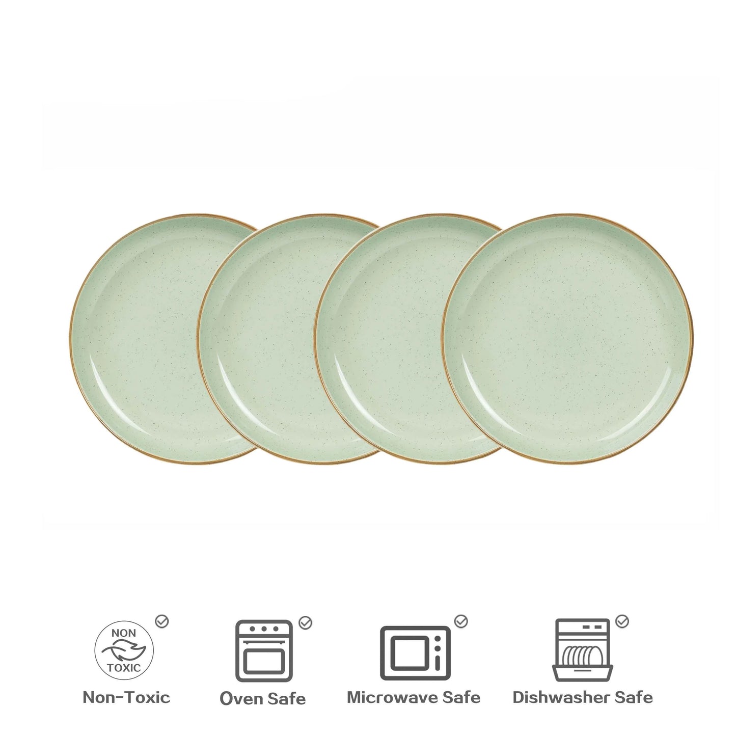 Ceramic Stoneware Set 20 Pcs Classic Round Ceramic Plate Dishes Nordic Style Drinking Mug Ceramic Cereal Bowl for Home Decor